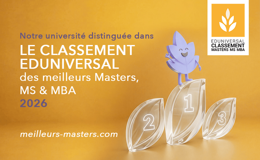 Classement Eduniversal 2026 : nos Masters (encore) distingués 🏆​