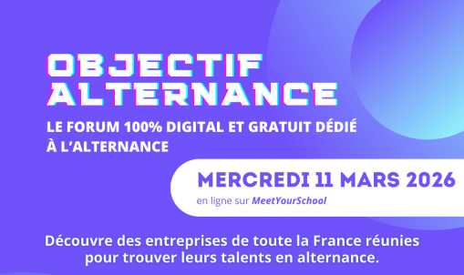 Objectif Alternance : Forum de l'alternance 100% digital