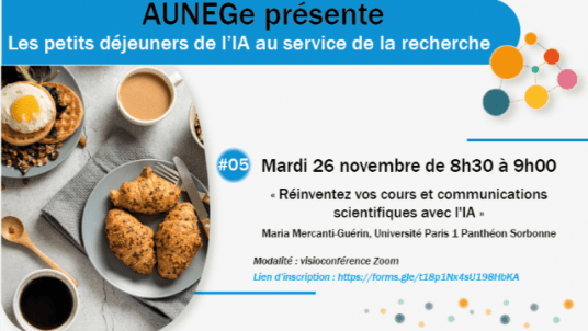 Webinaire : Réinventez vos cours et communications scientifiques avec l'IA