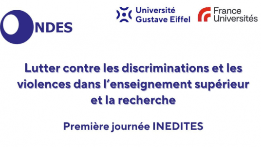 Conférence - Lutter contre les discriminations et les violences dans l'enseignement supérieur et la recherche