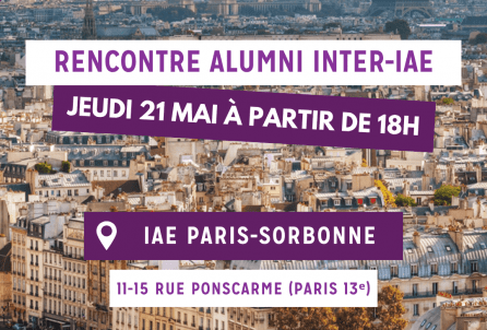 Rencontre alumni inter-IAE